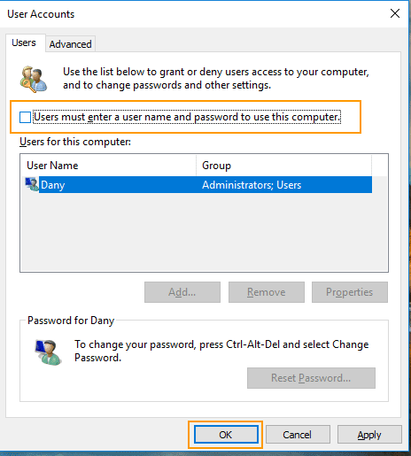 i get a strange login dialog box for windows 10