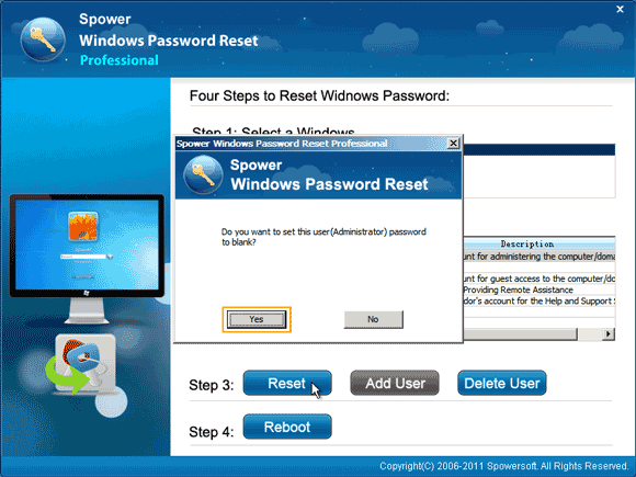 how to get around administrator password in xp